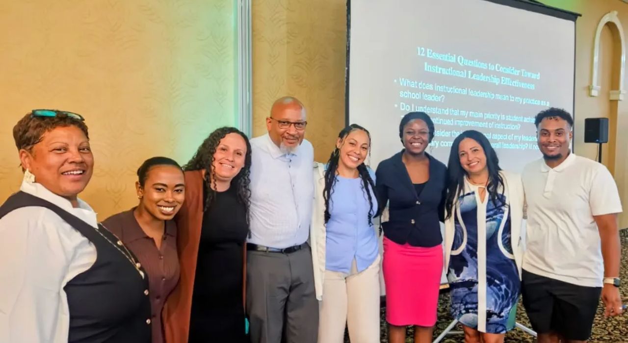 Team collaboration at summit